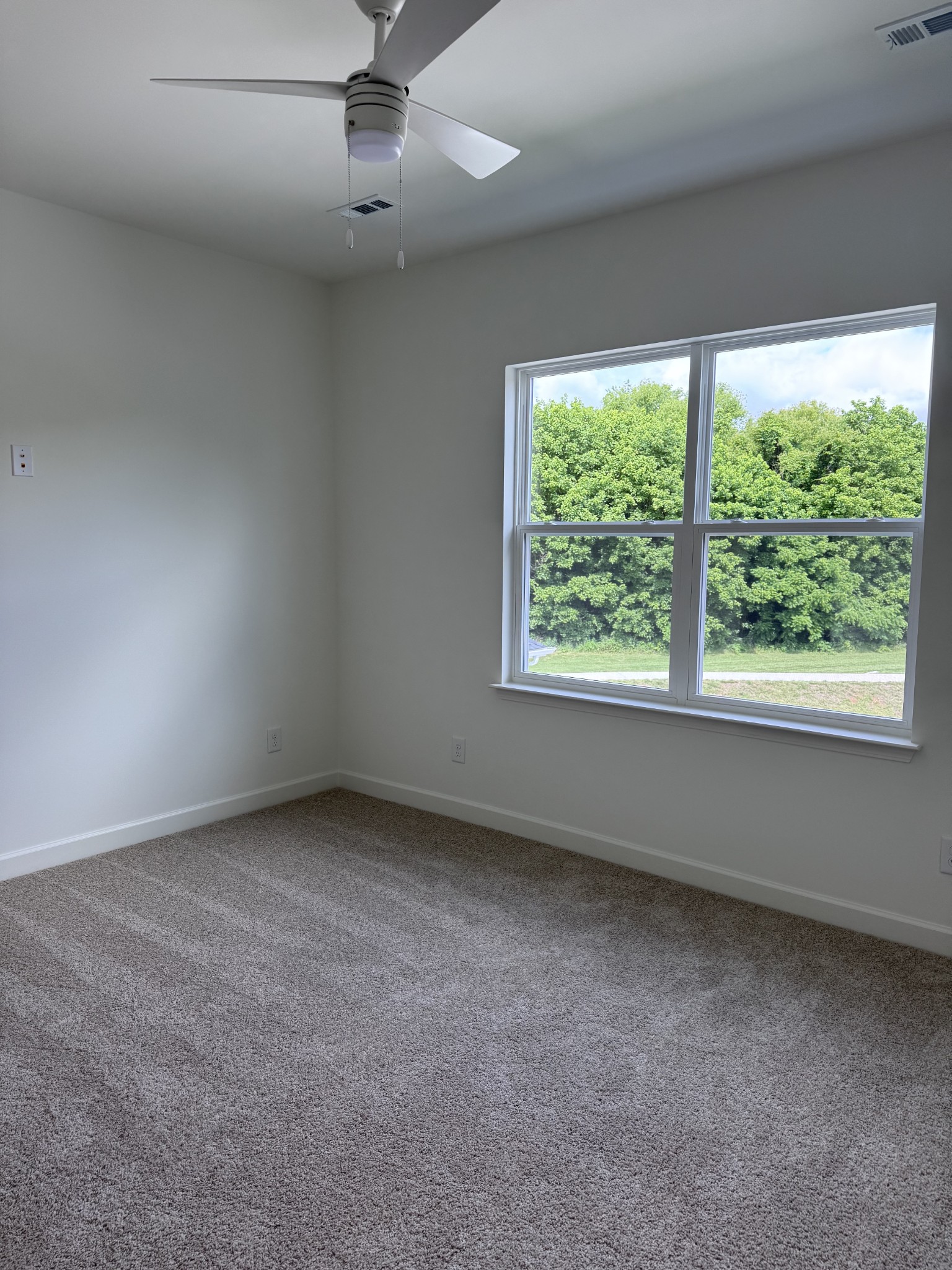 1963 Amacher Drive Spring Hill, TN 37174 - Photo 8 of 17 an empty room with a window and a ceiling fan