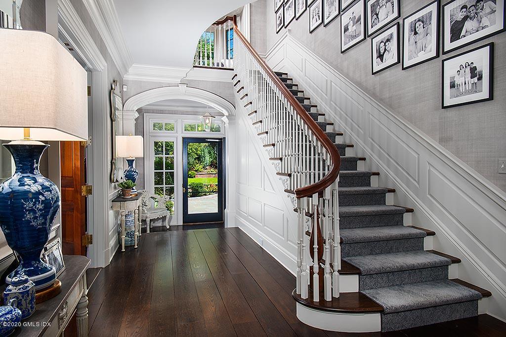 27 Midwood Road Greenwich, CT 06830 - Photo 3 of 30 a view of entryway and hall with wooden floor