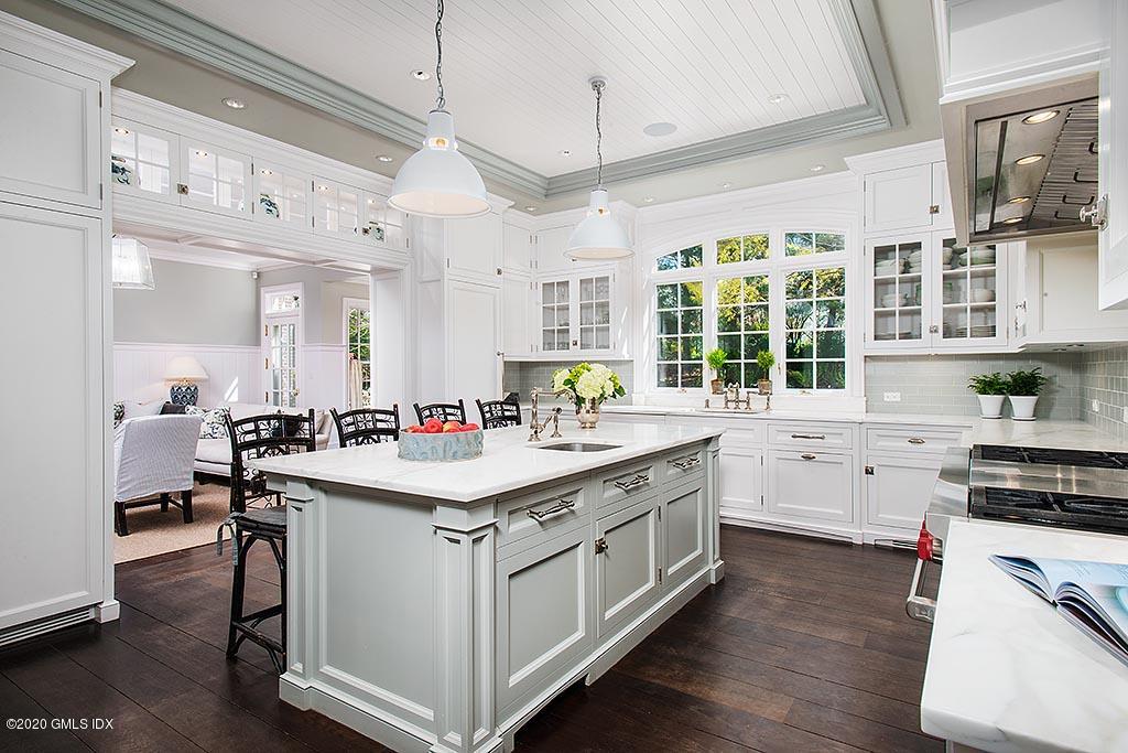 27 Midwood Road Greenwich, CT 06830 - Photo 10 of 30 a kitchen with a sink cabinets and window