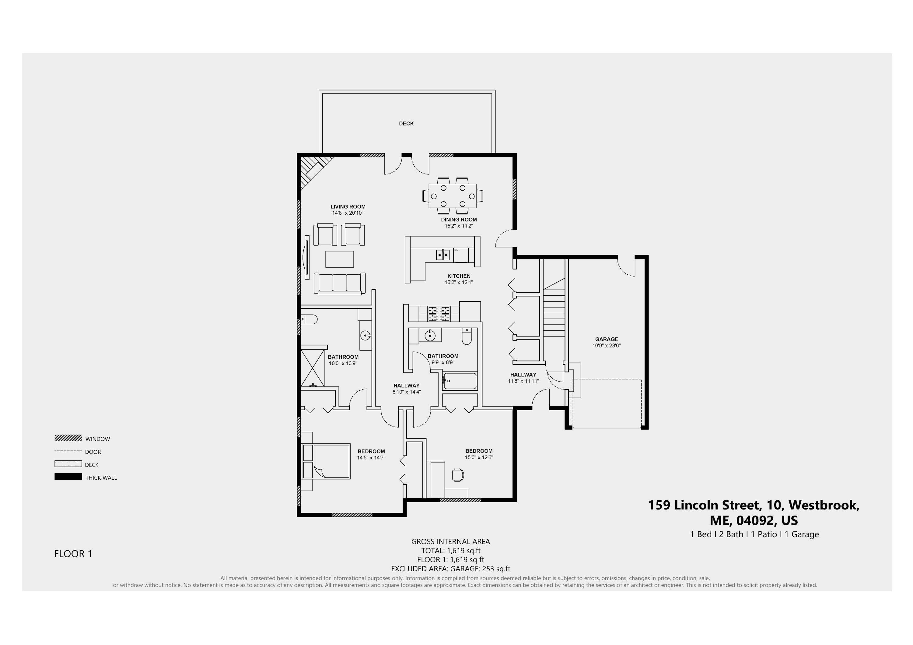 159 Lincoln Street, Unit 10 Westbrook, ME 04092 - Photo 48 of 55 Level 1