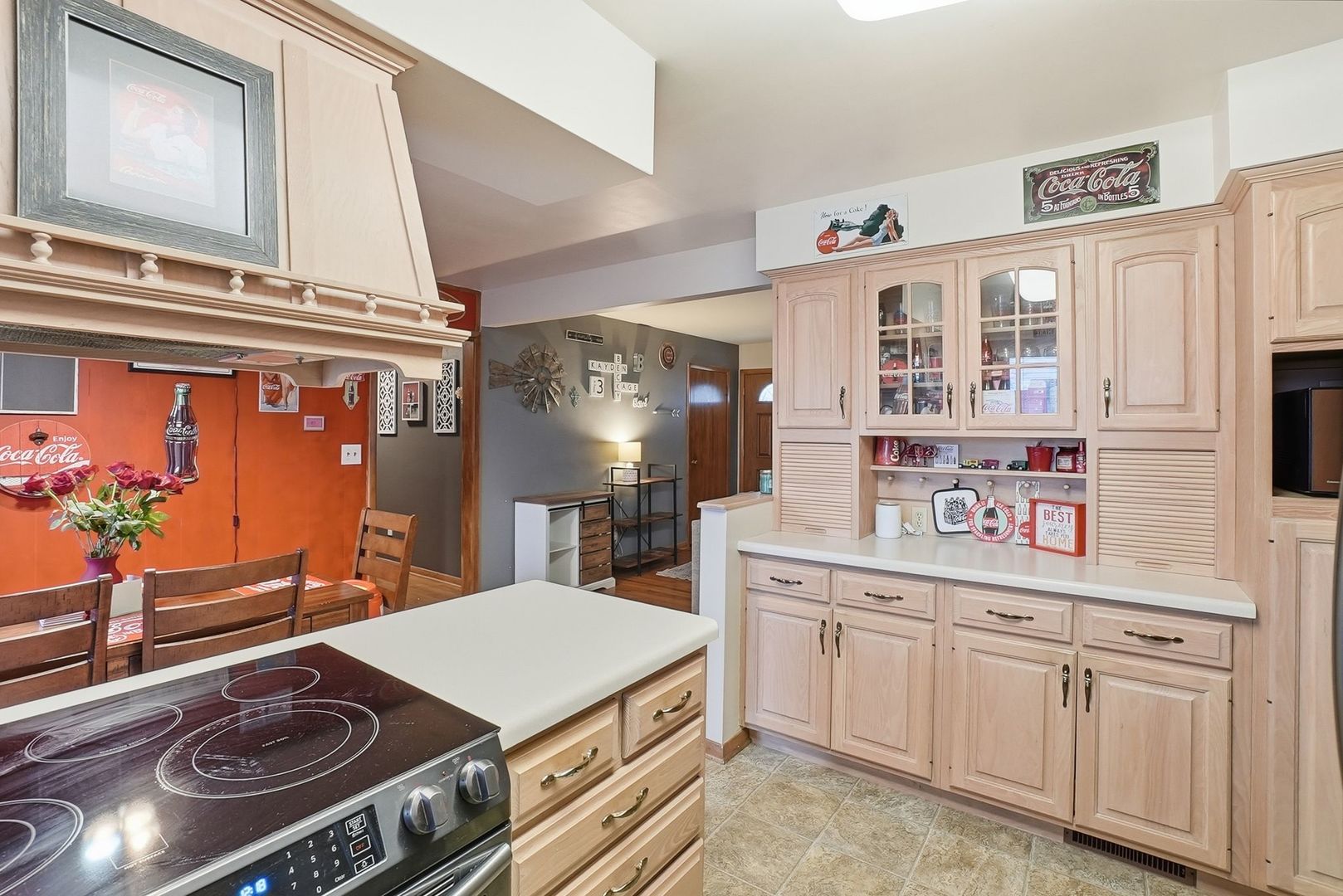 101 South 4080 W Road Kankakee, IL 60901 - Photo 10 of 21 a kitchen with a stove and a sink