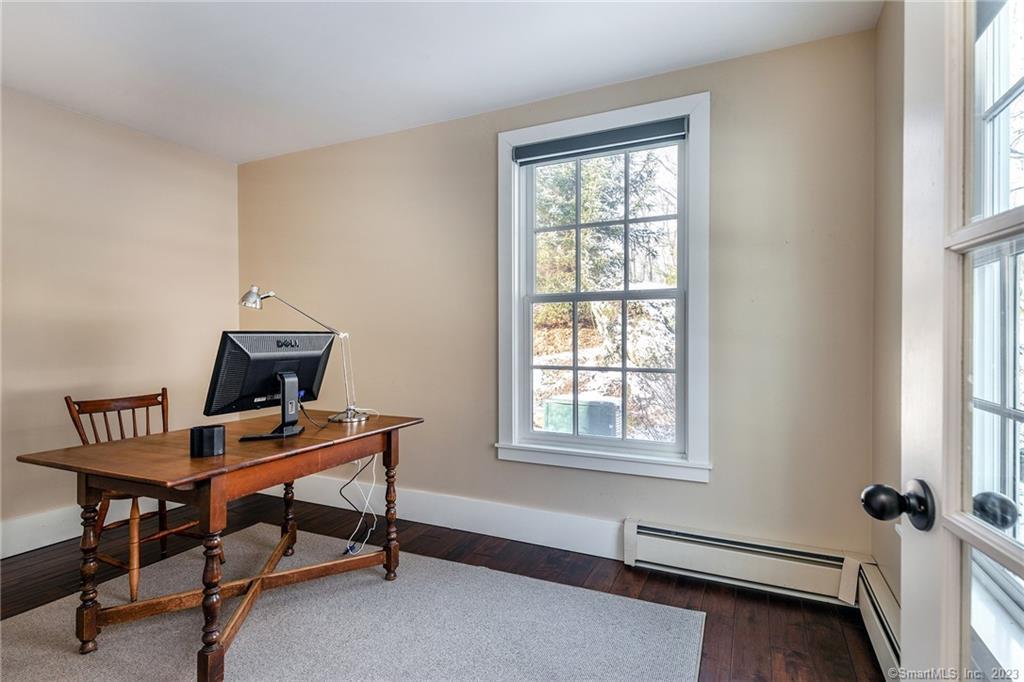 104 Lower Church Hill Road Washington, CT 06794 - Photo 13 of 23 a view of a workspace with a window and a window