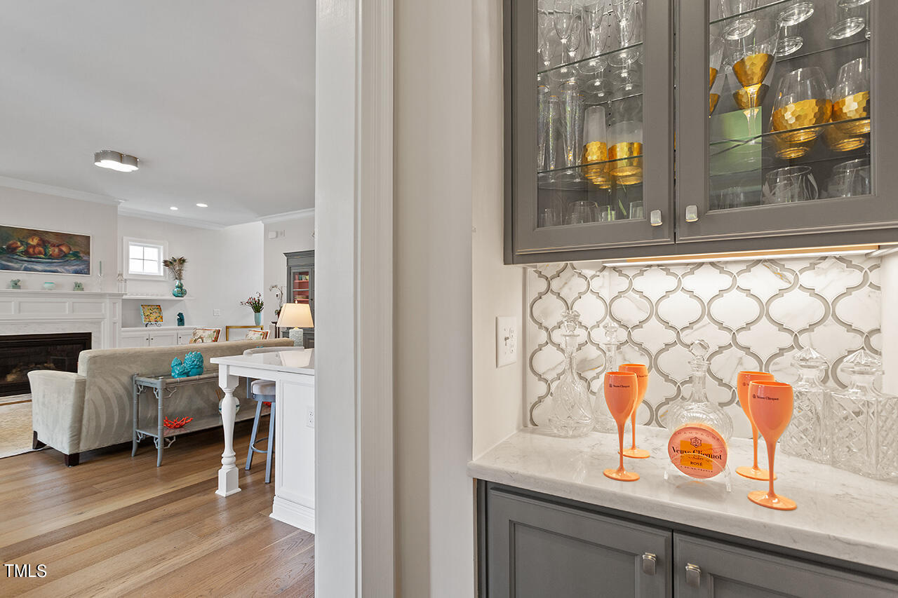 913 Canterbury Road Raleigh, NC 27607 - Photo 15 of 36 a view of kitchen and dining area with furniture