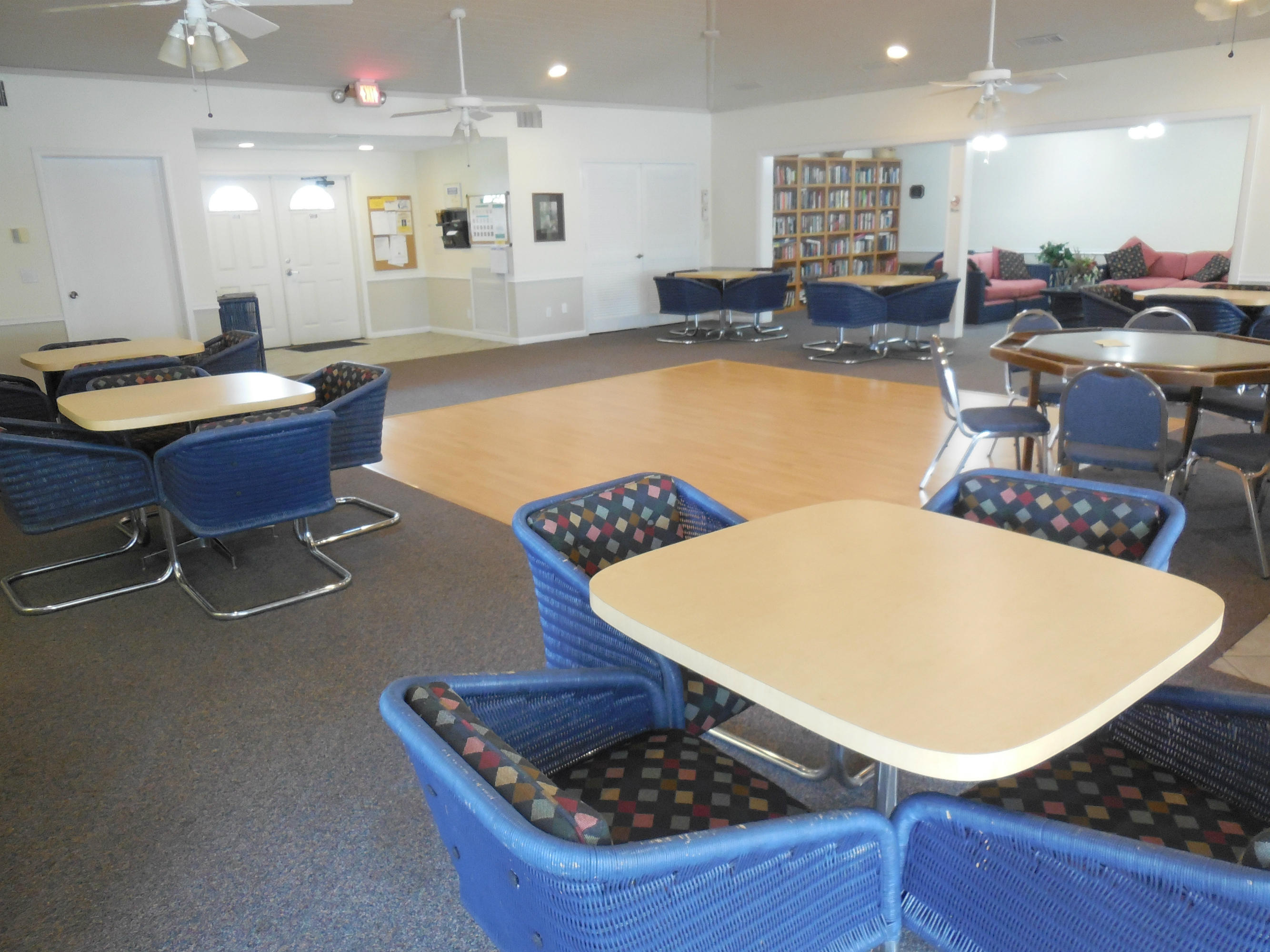 10375 Greenbriar Court Boca Raton, FL 33498 - Photo 36 of 41 Greenbriar Clubhouse Community Room