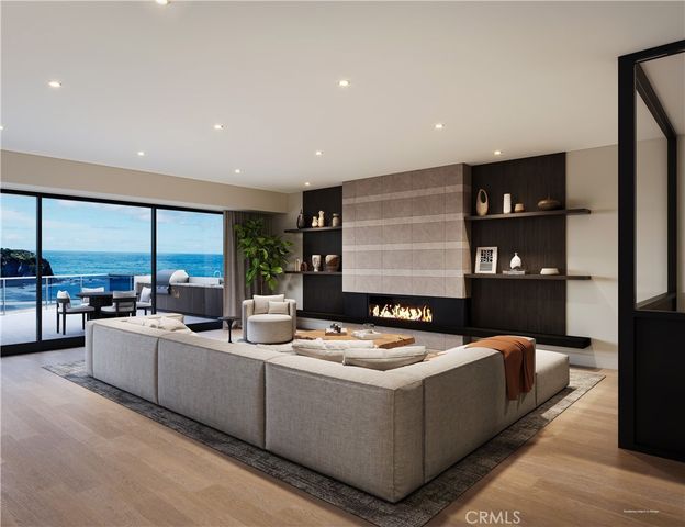 a picture of a room with a white walls