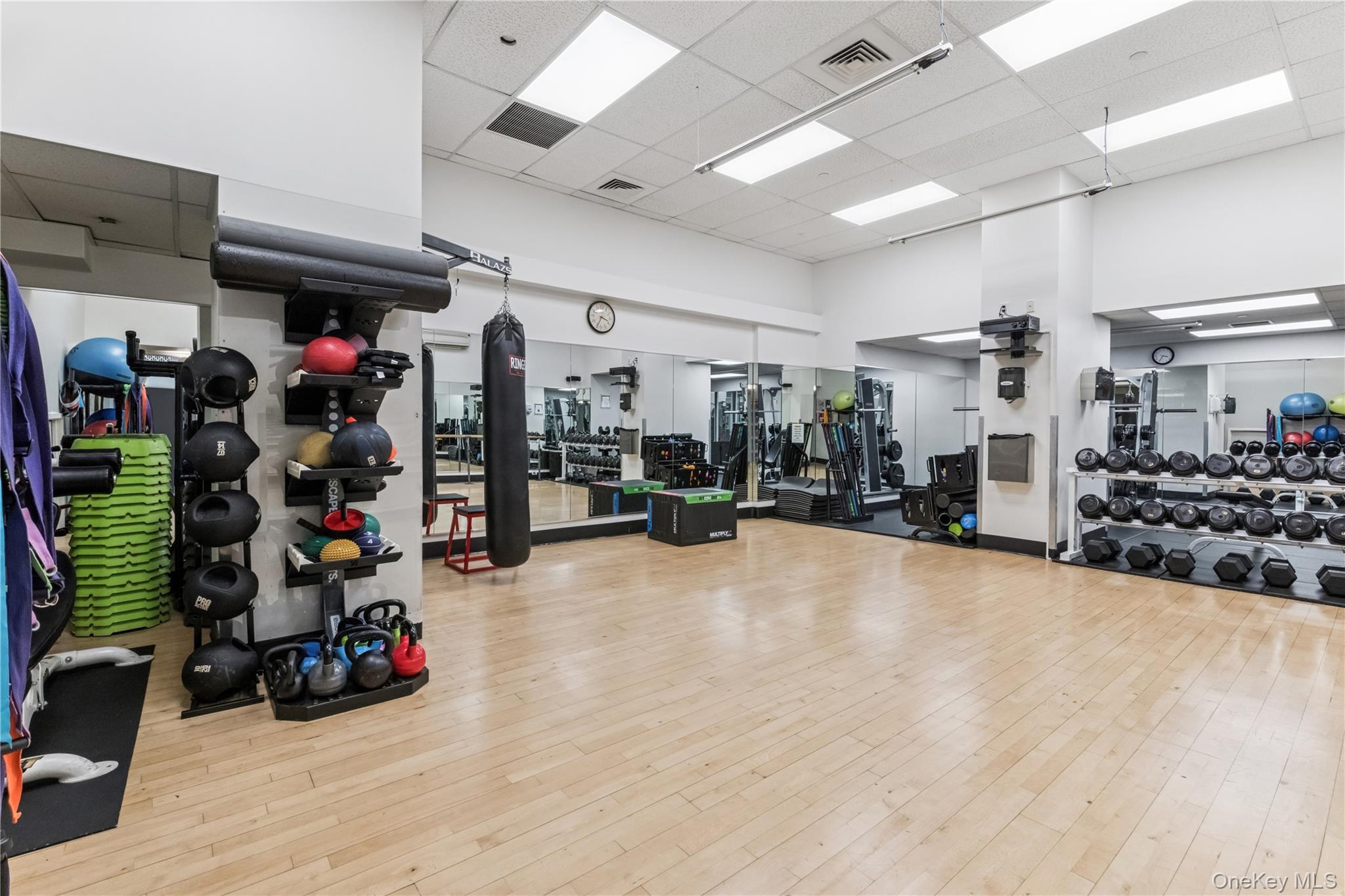 4-74 48th Avenue, Unit PH4D Queens, NY 11109 - Photo 14 of 28 a view of a room with gym equipment