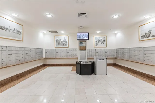 a view of a kitchen with a sink and a microwave