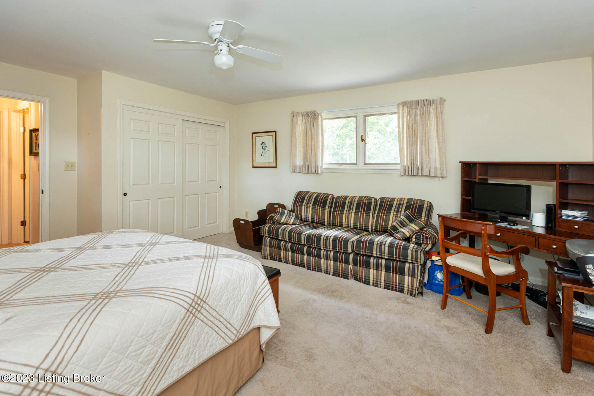 1900 Hunters Trace Road La Grange, KY 40031 - Photo 42 of 57 Bedroom also has a studying area as well