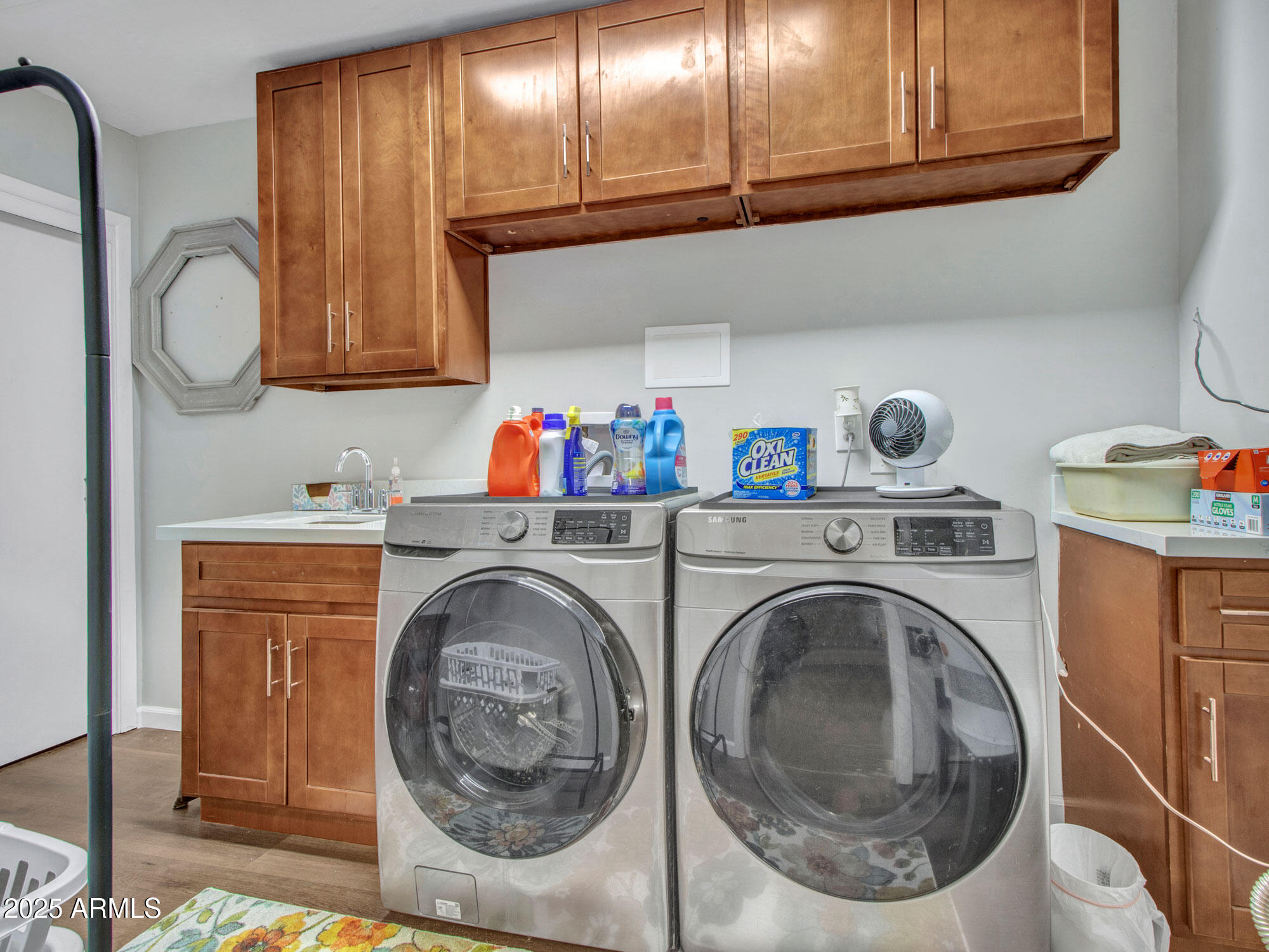 3328 West Charter Oak Road Phoenix, AZ 85029 - Photo 36 of 39 a utility room with sink dryer and washer