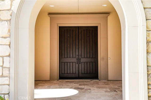 a view of a livingroom with wooden floor