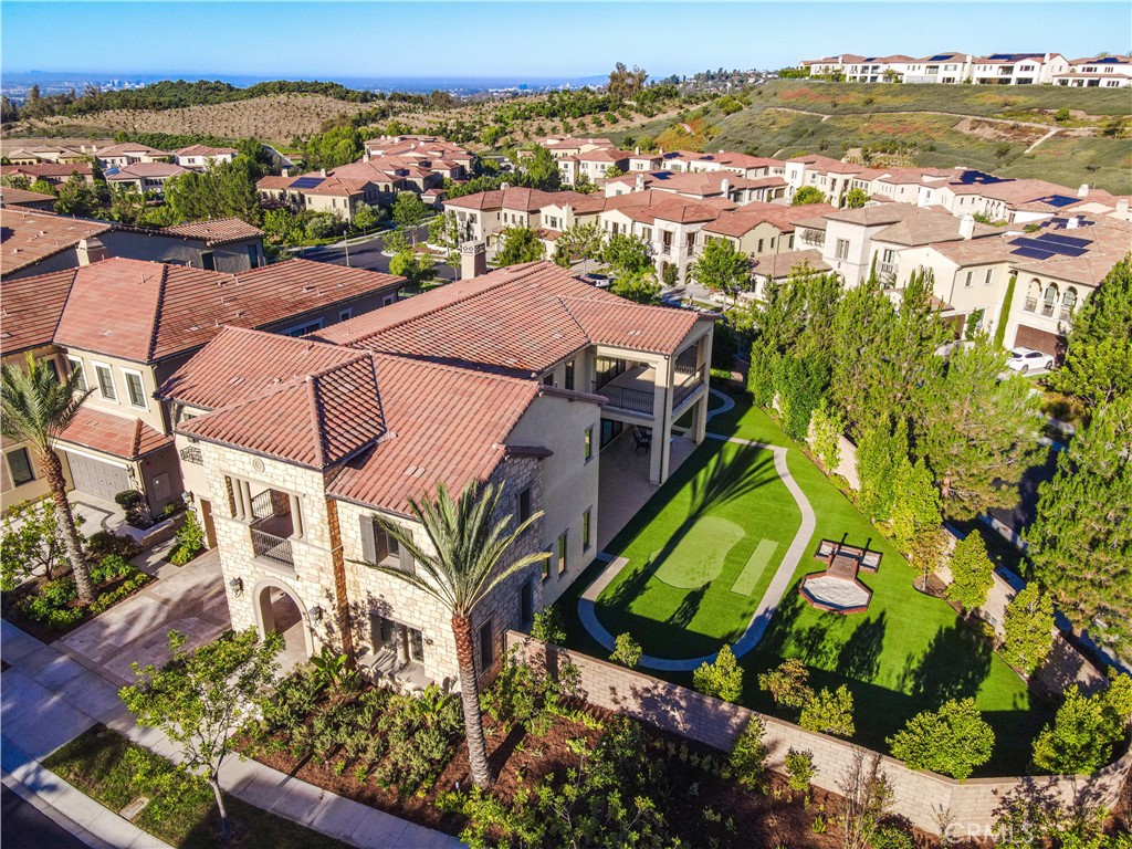 111 Lanzon Irvine, CA 92602 - Photo 40 of 42 an aerial view of residential houses with outdoor space
