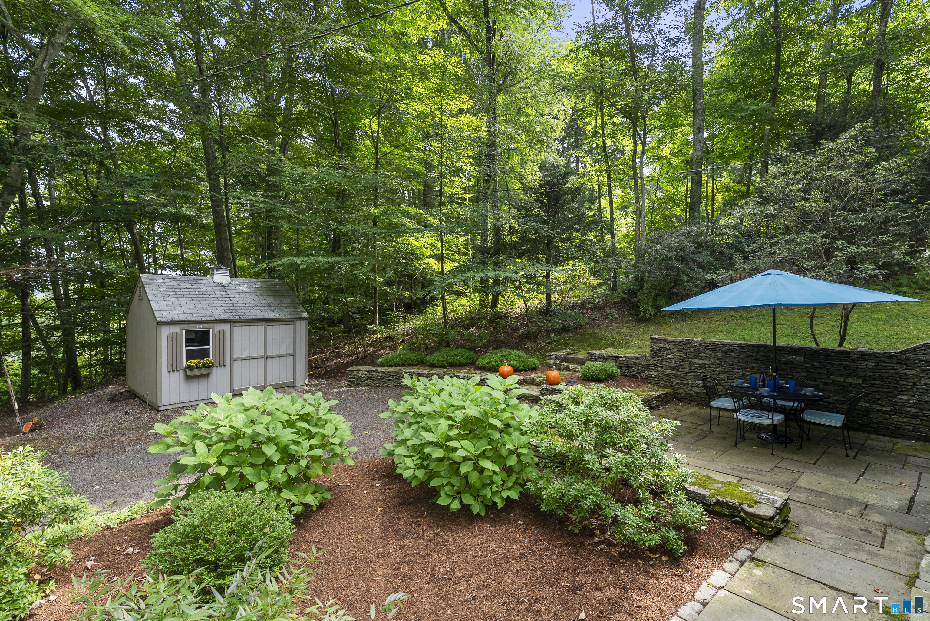 43 Goose Hill Road Chester, CT 06412 - Photo 5 of 39 Patio with shed