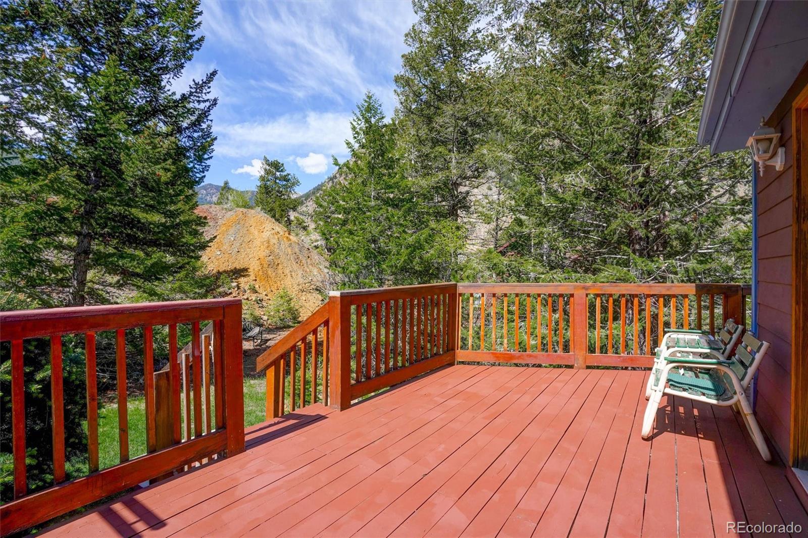 1206 Biddle Street Georgetown, CO 80444 - Photo 24 of 32 a view of wooden deck
