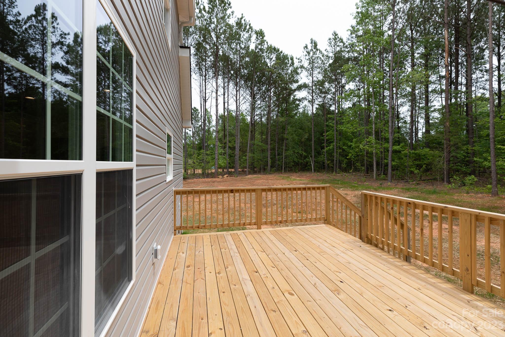 4420 Culp Road Edgemoor, SC 29712 - Photo 23 of 25 a view of balcony with wooden floor and fence