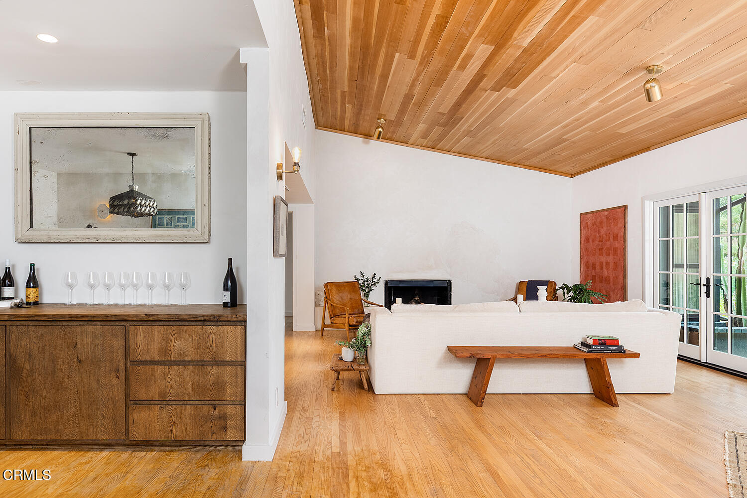 4155 Aralia Road Altadena, CA 91001 - Photo 12 of 40 a living room with furniture and wooden floor