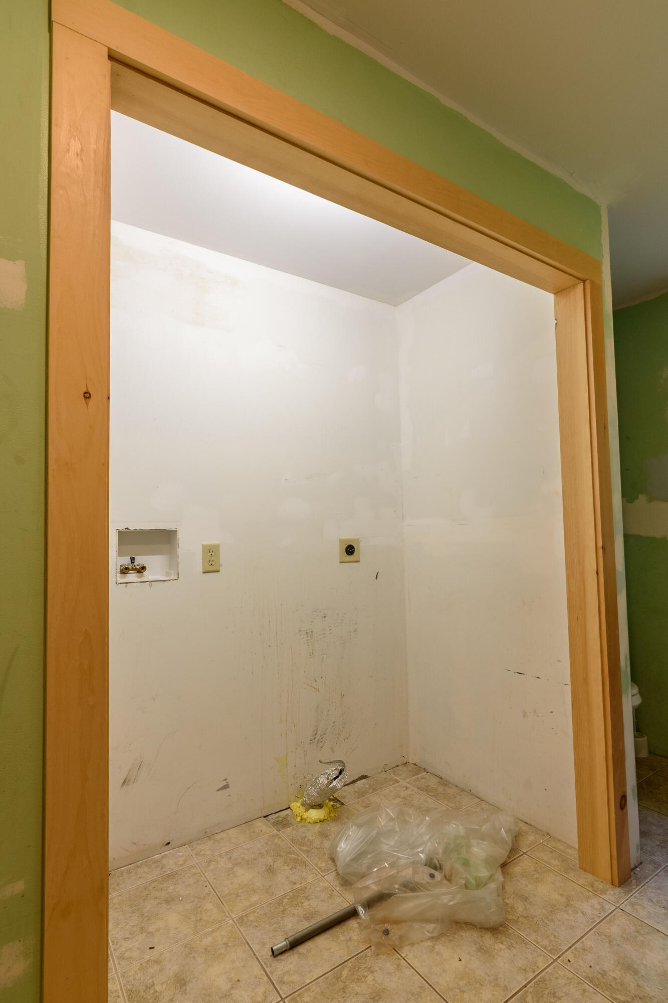 456 B Kennebago Road Rangeley, ME 04970 - Photo 15 of 23 Washer/Dryer Closet