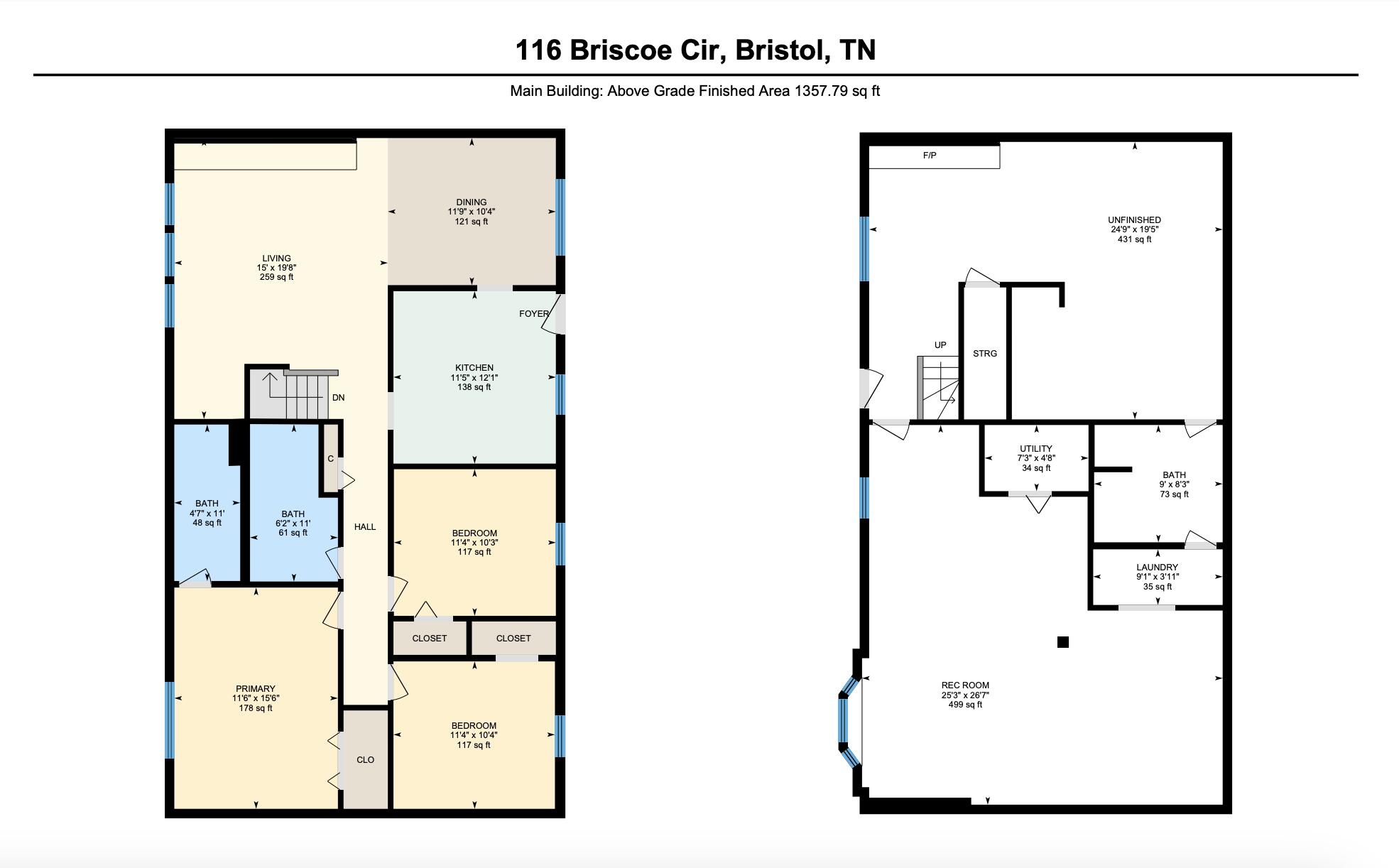 116 Briscoe Circle Bristol, TN 37620 - Photo 4 of 48 Screenshot 2023-04-21 at 6.58.06 AM