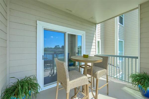 a view of a outdoor seating area