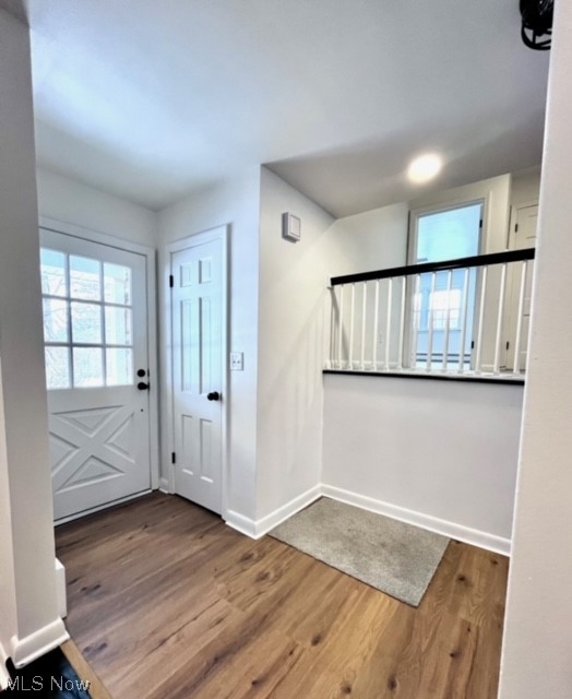 305 Tremont Road Akron, OH 44313 - Photo 10 of 25 Foyer entrance featuring dark wood-type flooring