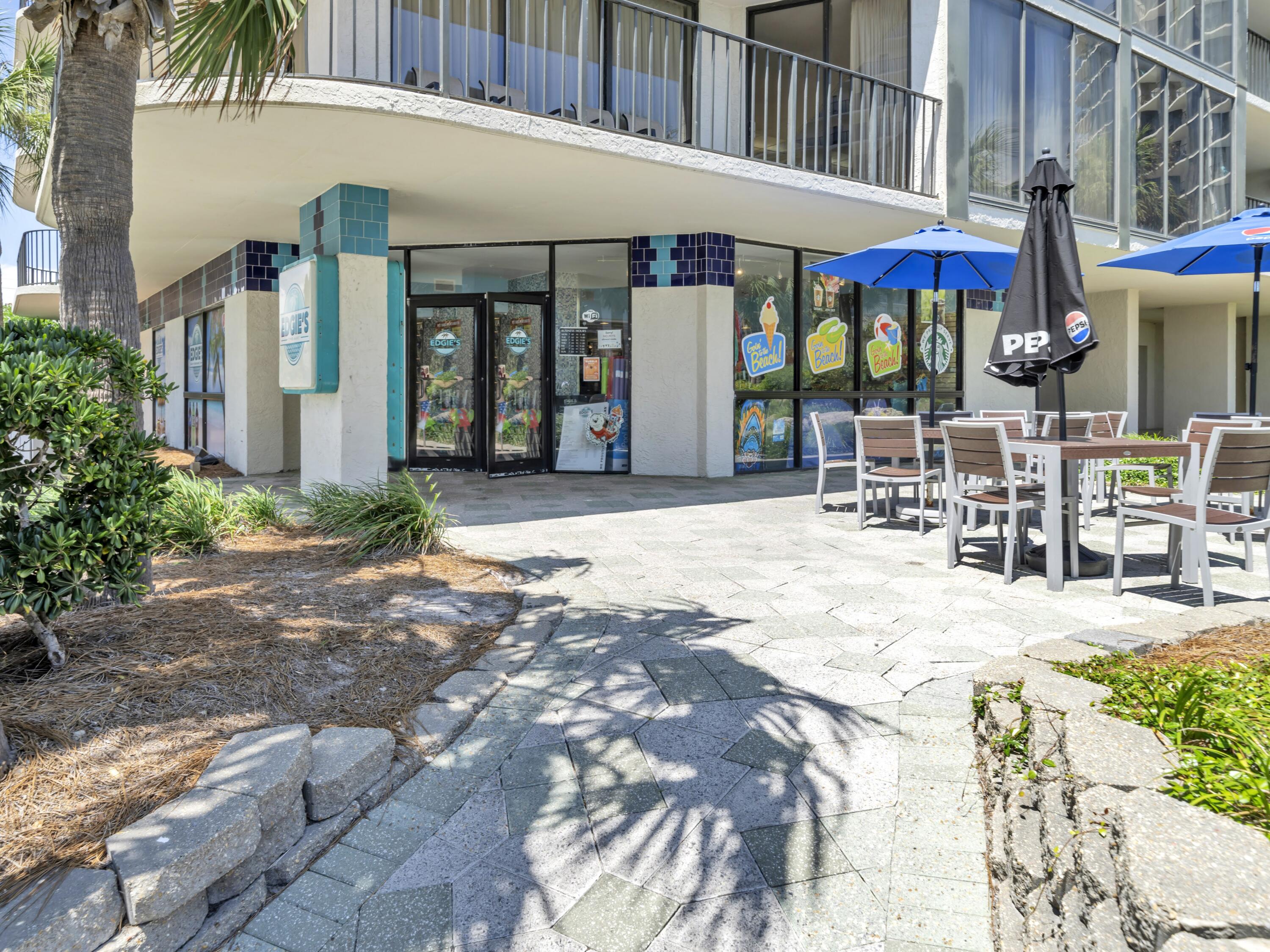 11619 Front Beach Road, Unit 307 Panama City Beach, FL 32407 - Photo 34 of 48 a view of a building with sitting area