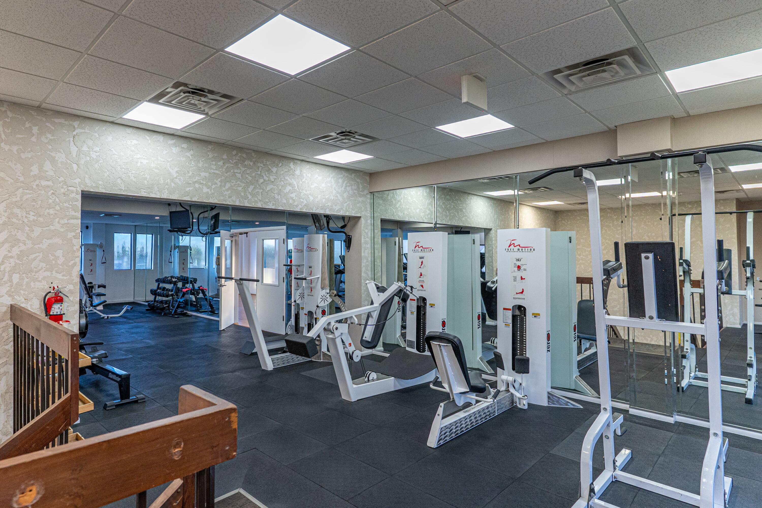 11619 Front Beach Road, Unit 307 Panama City Beach, FL 32407 - Photo 40 of 48 a view of a room with gym equipment