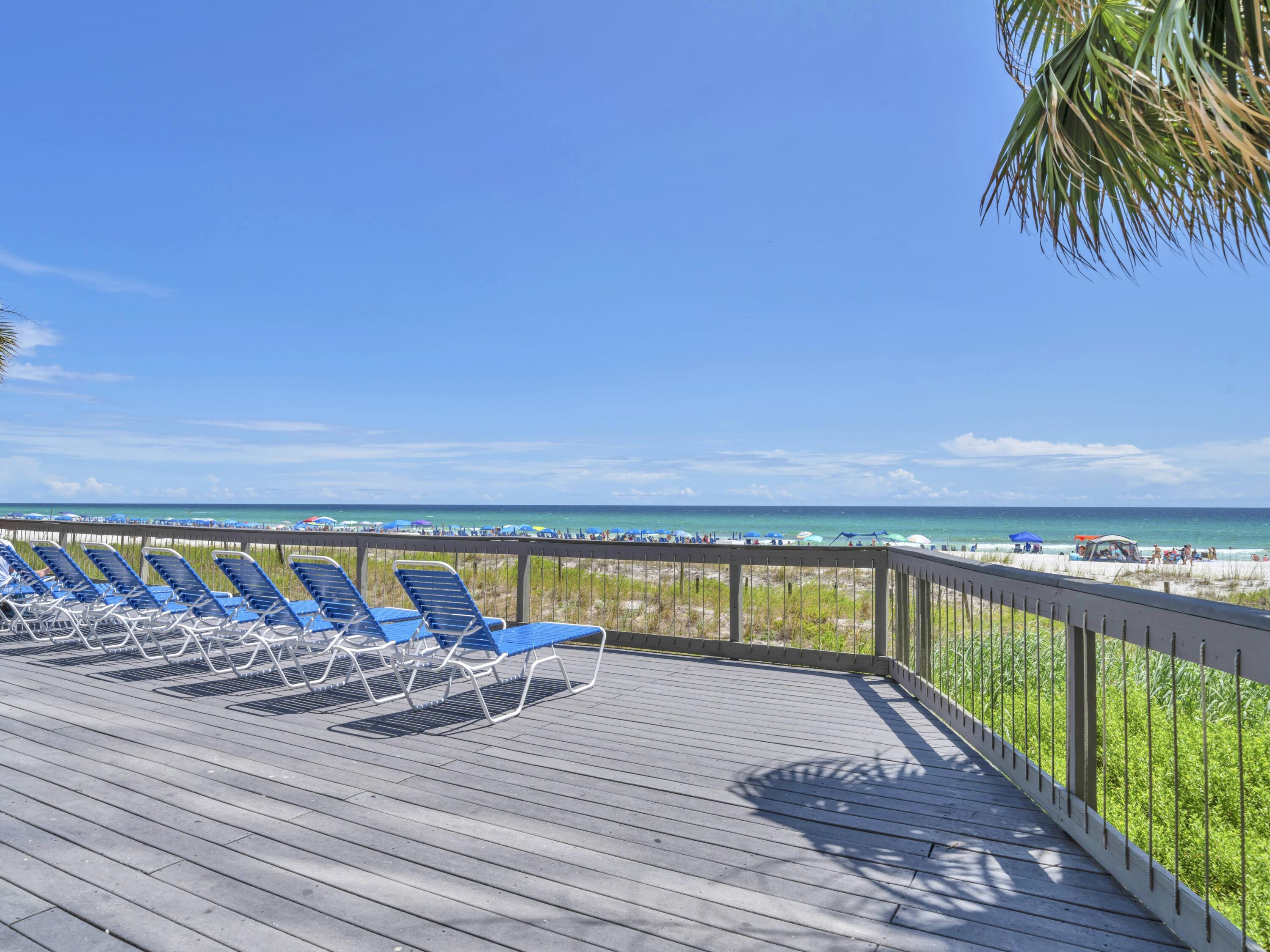11619 Front Beach Road, Unit 307 Panama City Beach, FL 32407 - Photo 42 of 48 a view of ocean from a balcony