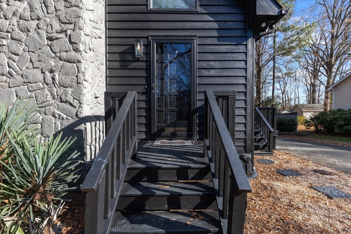 2718 Omah Street Durham, NC 27705 - Photo 3 of 20 a view of entryway