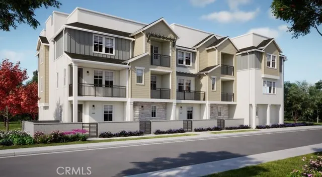 a front view of a building