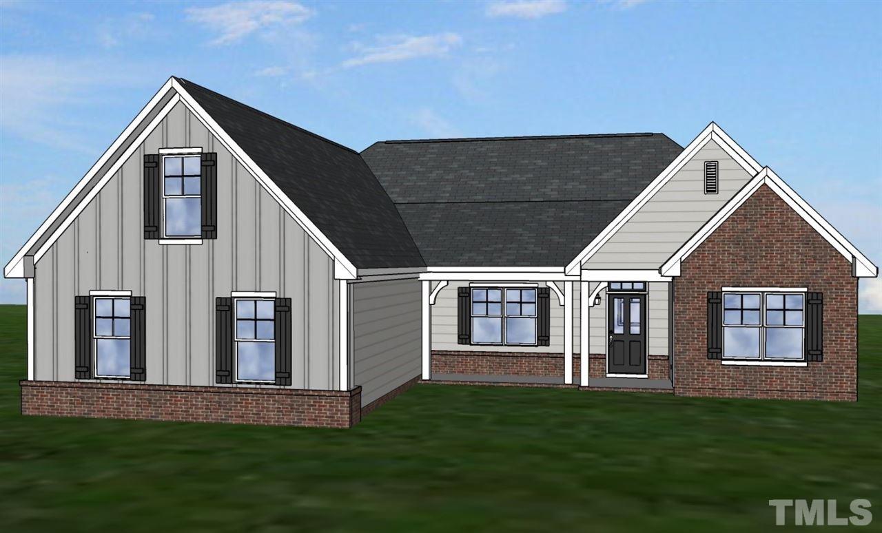 400 Seabring Lane Raleigh, NC 27603 - Photo 3 of 25 Elevation rendering. Home will be built with side load garage and different color siding