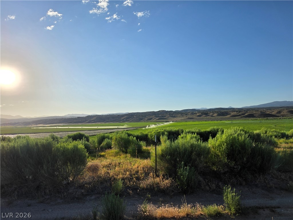 2930 Frehner Ranch Road Pioche, NV 89043 - Photo 25 of 32 Sprawling fields under an open sky, framed by distant mountains and natural vegetation.