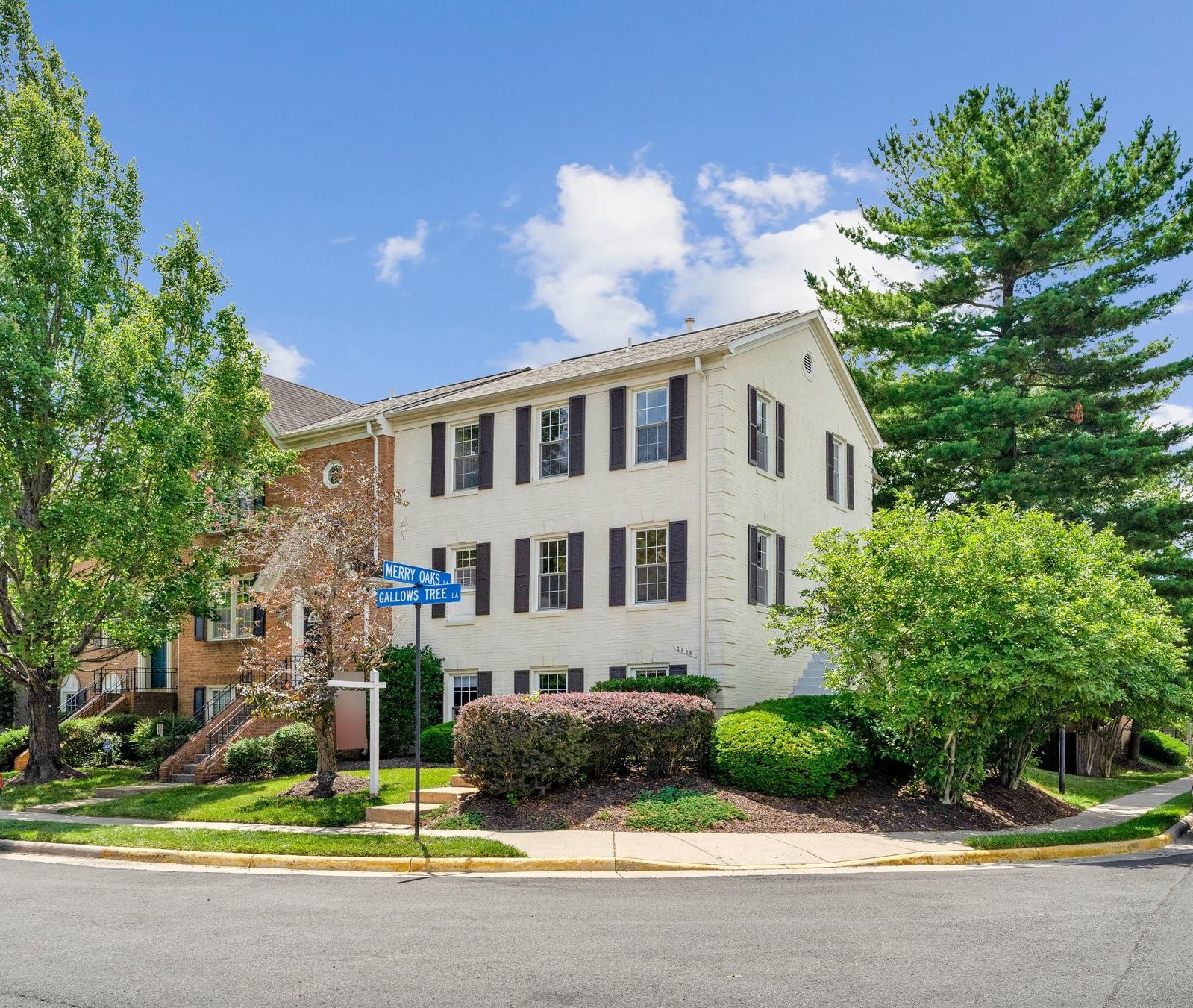 2000 Gallows Tree Lane Vienna, VA 22182 - Photo 1 of 58 Charming end unit with lush greenery.