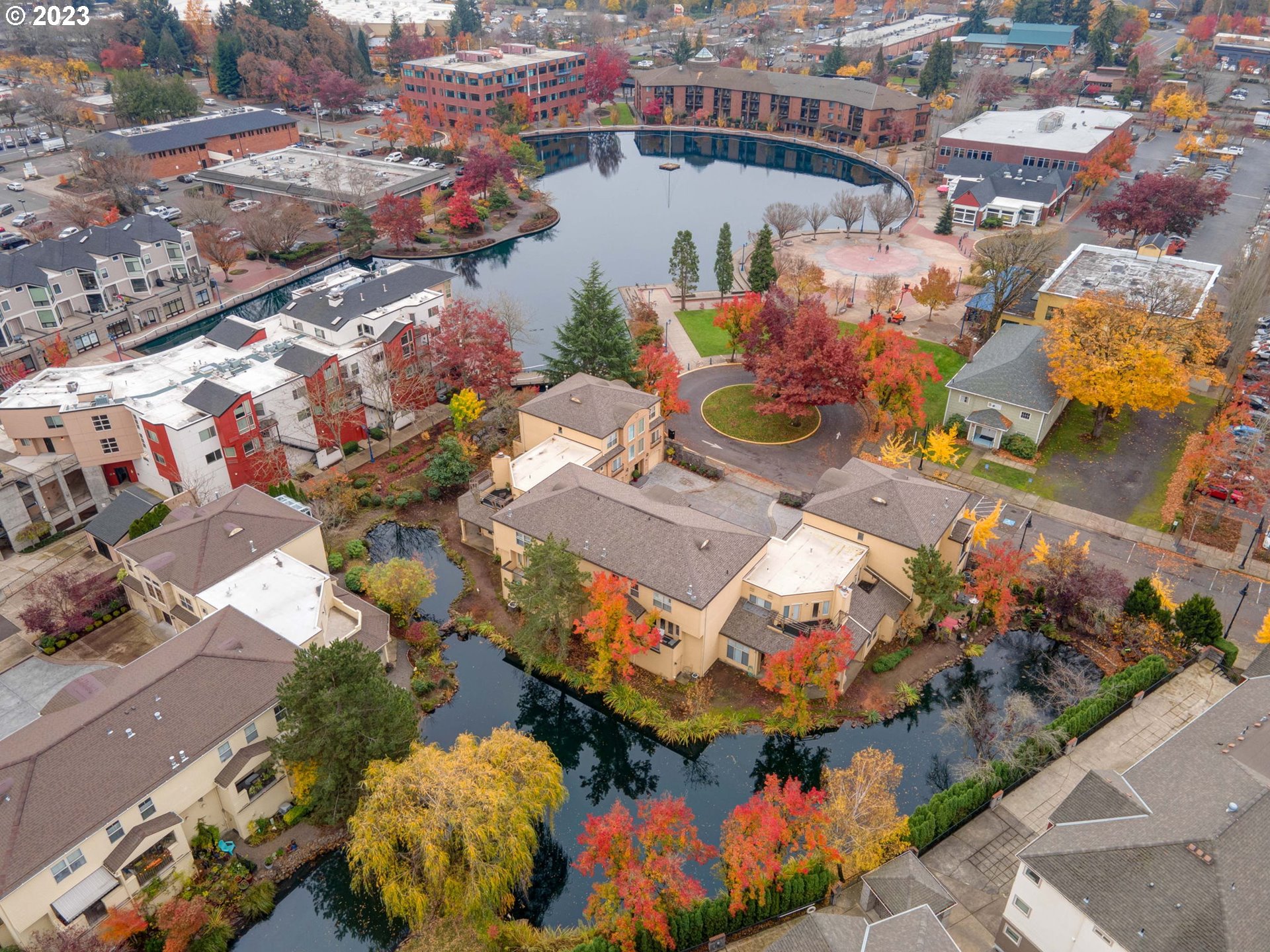 8255 Southwest Seneca Street Tualatin, OR 97062 - Photo 4 of 41 an aerial view of a houses with outdoor space