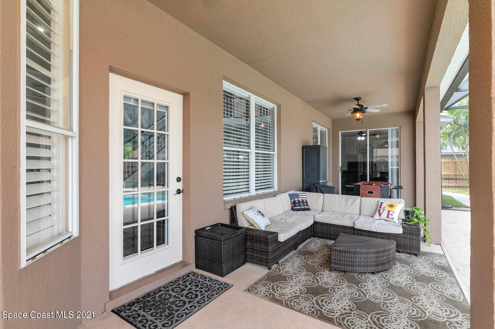4805 Springwater Circle Melbourne, FL 32940 - Photo 30 of 36 Covered lanai