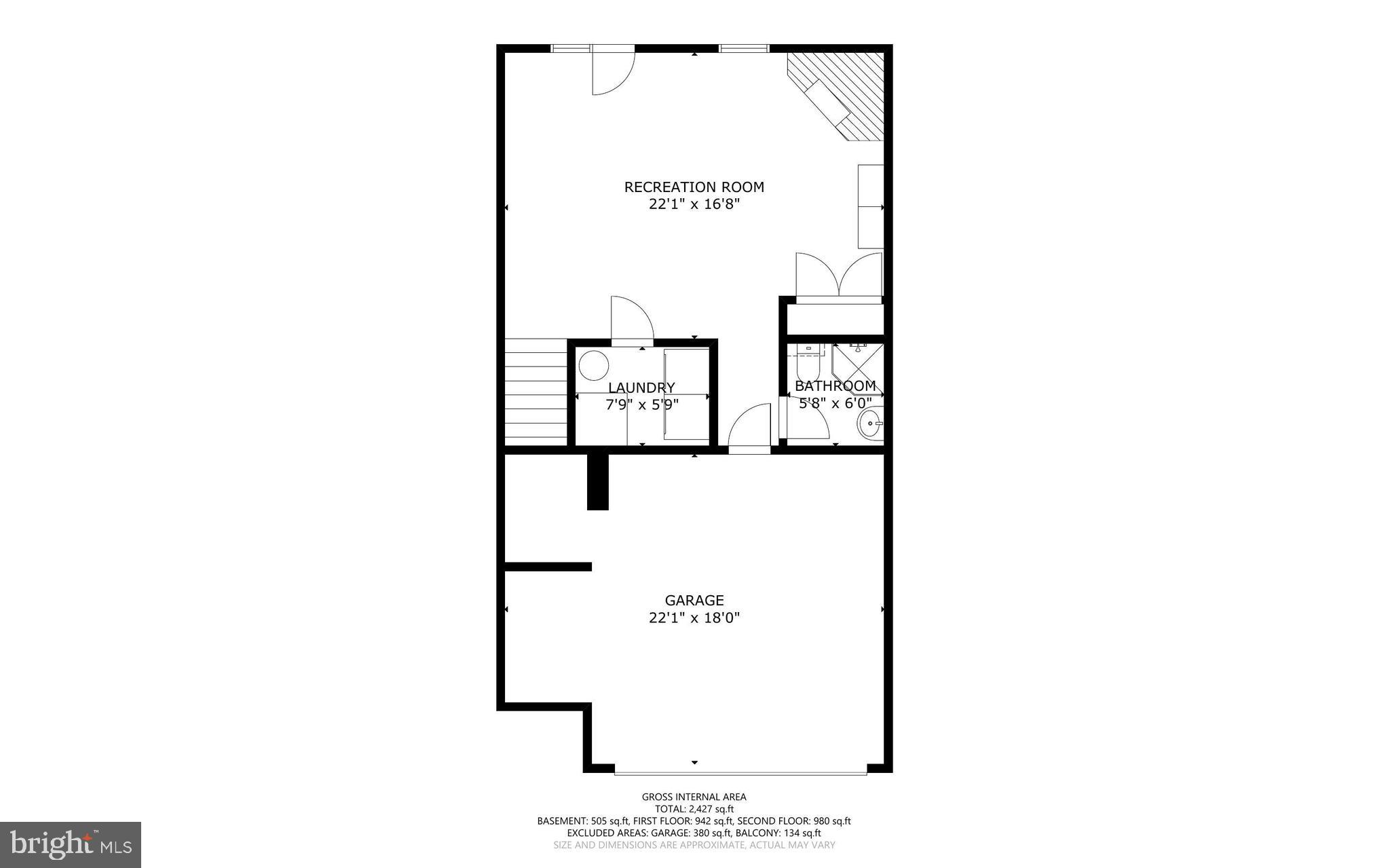 25804 Commons Square Chantilly, VA 20152 - Photo 48 of 48 a picture of a floor plan