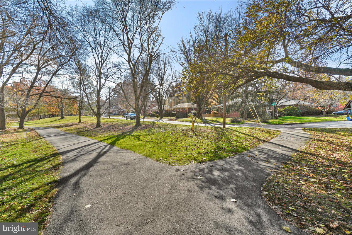 9522 Crosby Road Silver Spring, MD 20910 - Photo 38 of 39 House and Sligo Creek Trail in same photo