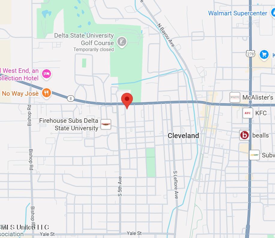 222 North 4th Avenue Cleveland, MS 38732 - Photo 12 of 13 Location Map