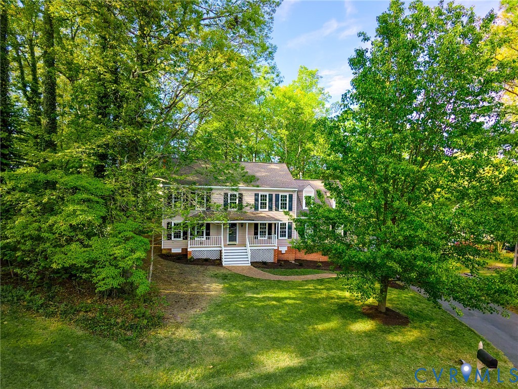 4502 Greyfield Place Chester, VA 23831 - Photo 11 of 40 a view of a house with a big yard