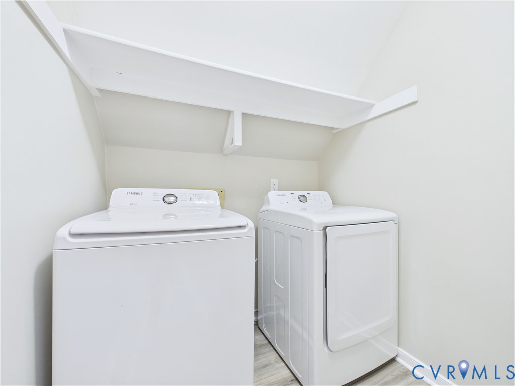 4502 Greyfield Place Chester, VA 23831 - Photo 37 of 40 a utility room with dryer and washer