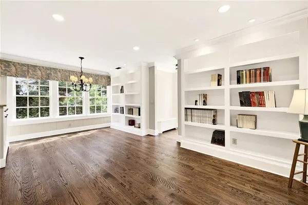 a kitchen with stainless steel appliances granite countertop a stove and a refrigerator