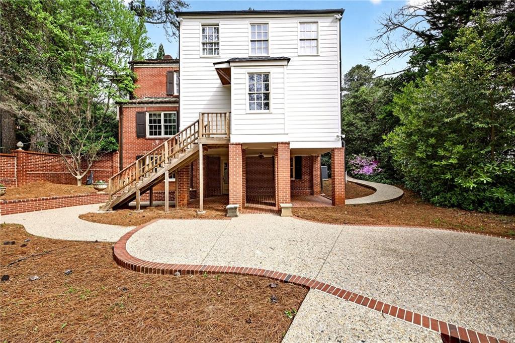 596 West Wesley Road Northwest Atlanta, GA 30305 - Photo 51 of 60 a view of a house with backyard