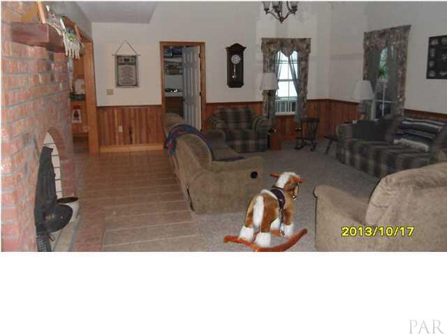 31773 Narrow Road Seminole, AL 36574 - Photo 5 of 25 VEIW FROM THE HALL INTO LIVING ROOM