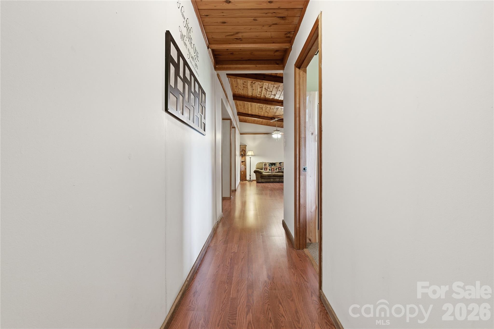 159 Volley Ellenboro, NC 28040 - Photo 15 of 37 a view of hallway with wooden floor