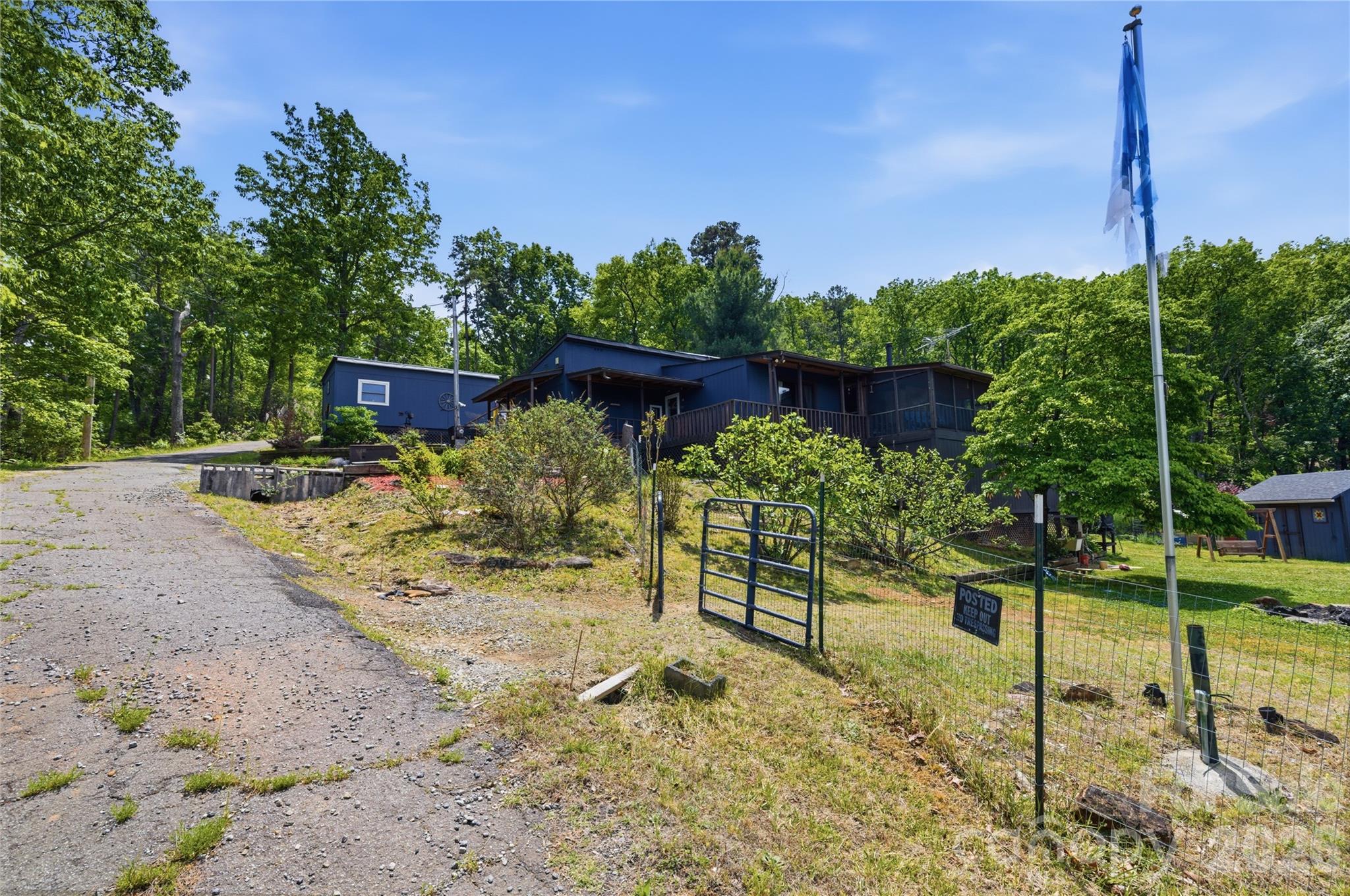 159 Volley Ellenboro, NC 28040 - Photo 4 of 37 a view of a backyard with sitting area