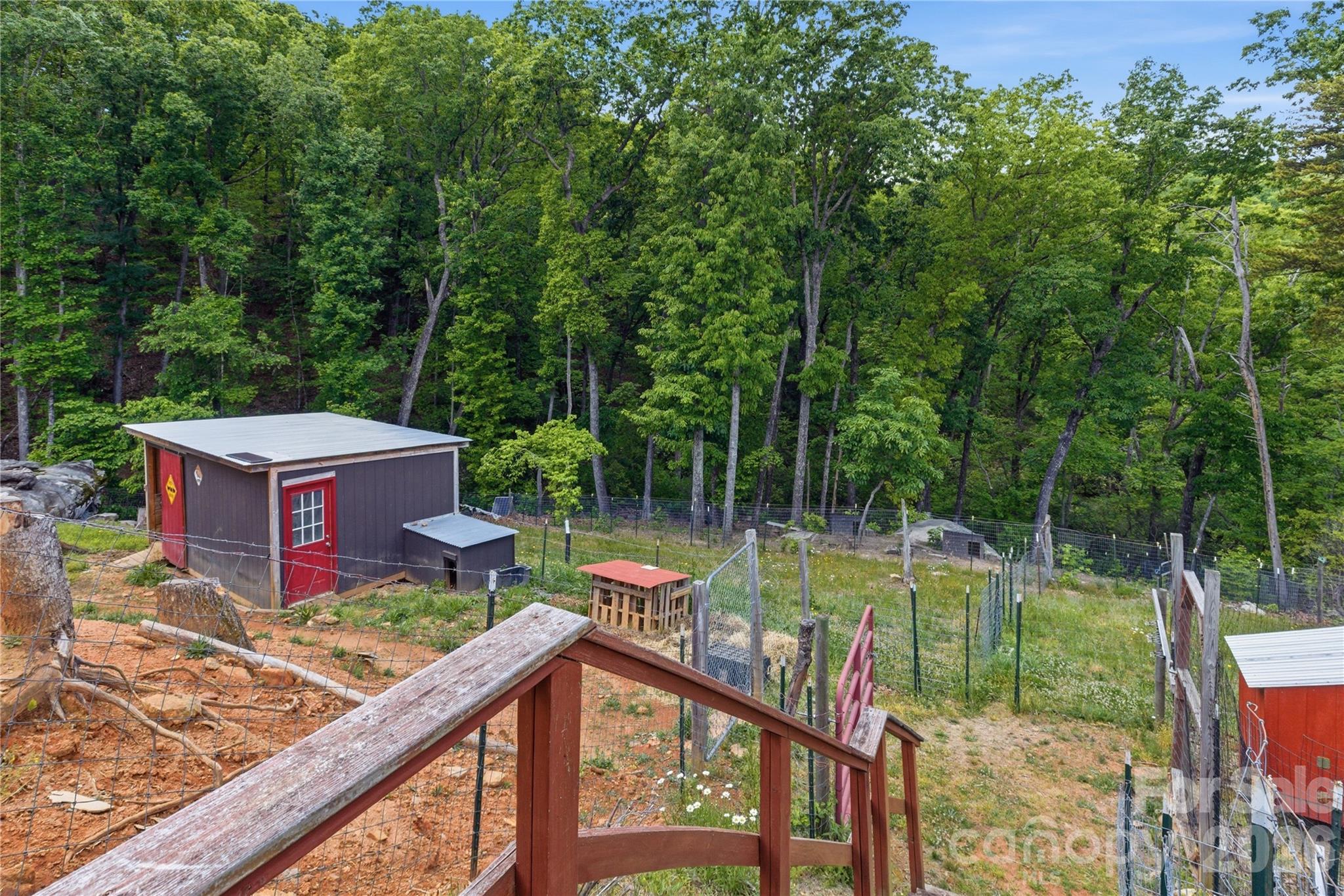 159 Volley Ellenboro, NC 28040 - Photo 8 of 37 a view of swimming pool from a balcony