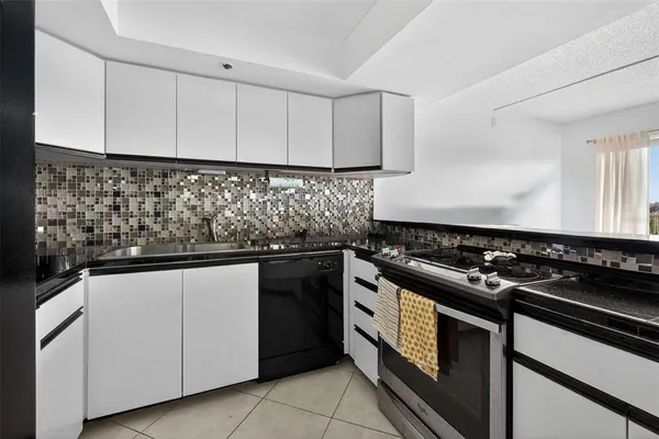 a stove top oven sitting inside of a kitchen