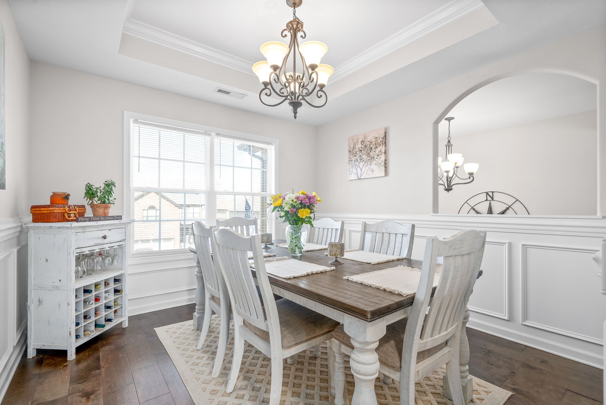 1478 Raven Road Clarksville, TN 37042 - Photo 15 of 42 a view of a dining room with furniture window and wooden floor