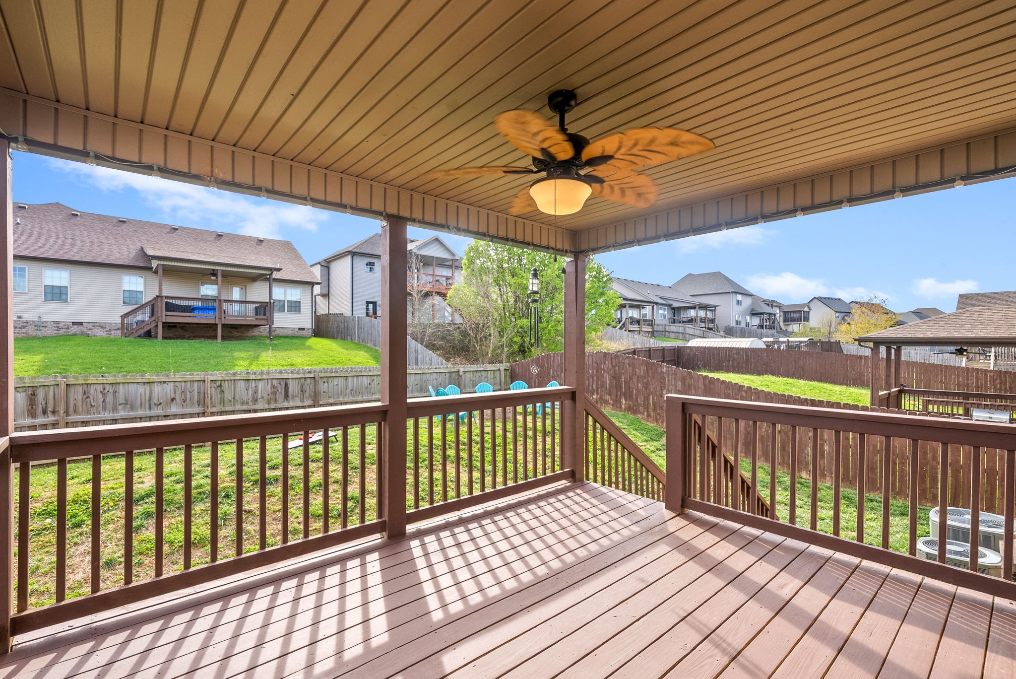 1478 Raven Road Clarksville, TN 37042 - Photo 38 of 42 a view of a balcony with furniture