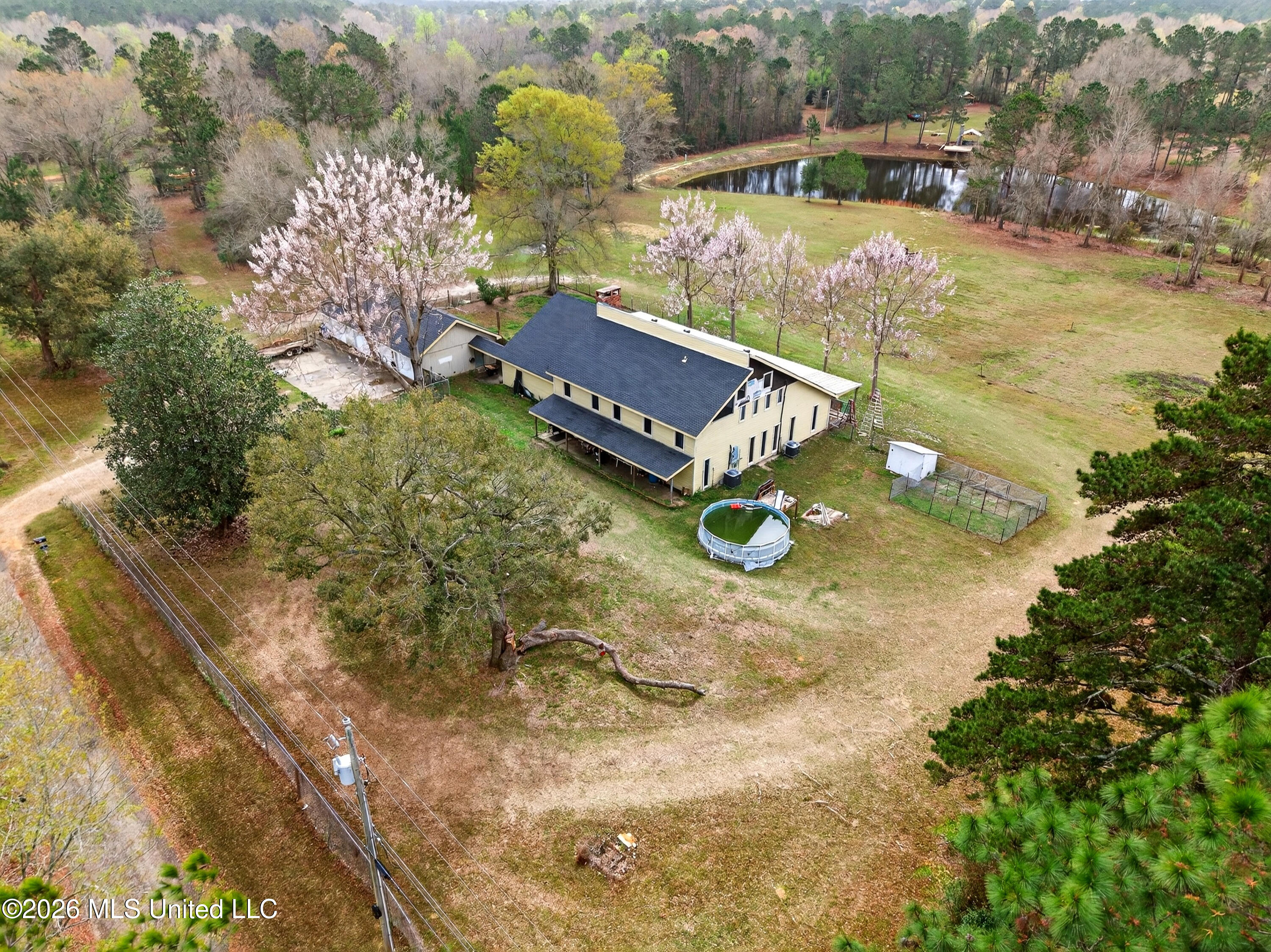 42 Dead End Road Carriere, MS 39426 - Photo 49 of 62 49_aerial 1