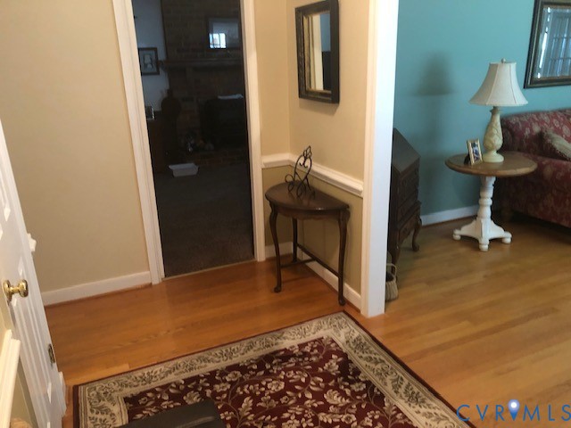 9401 Gum Fork Road Midlothian, VA 23112 - Photo 21 of 28 a view of a hallway with workspace