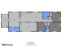 a picture of a floor plan